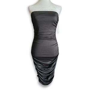 NWT Almost Famous Black Tube Dress